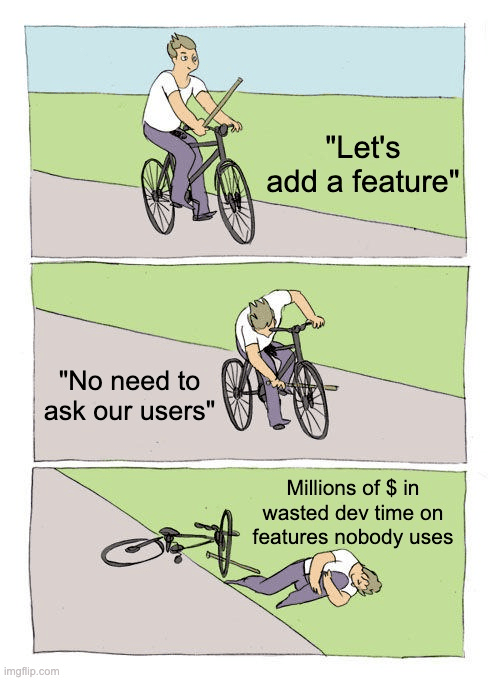 No User Research = Failure