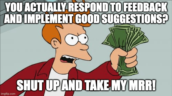 Turn feedback into gold!
